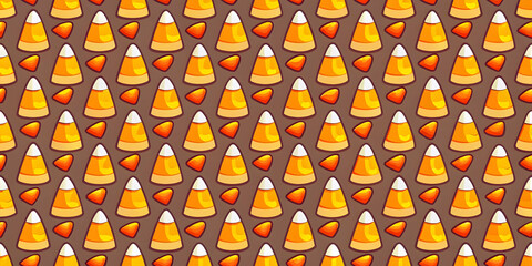 Candy Corn Pattern Delight 