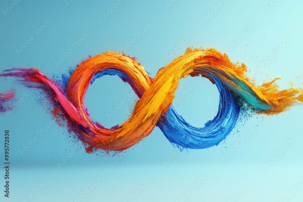 Poster a stylized image of two equal signs merging into one representing the concept of gender equality.
