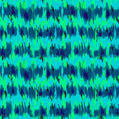 Abstract ikat zigzag - seamless background