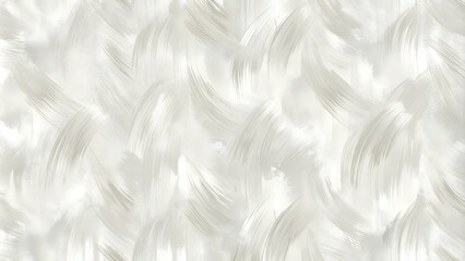 Obraz premium Creamy White Abstract Texture: Soft, swirling brushstrokes create a luxurious, seamless pattern ideal for backgrounds or textures. 