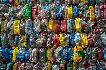 Worldwide ecology protection campaign, eco save planet concept, anti pollution, Generative AI