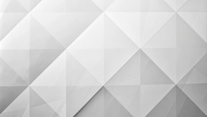 Obraz premium Abstract white low-poly relief pattern, 3d background. 3D design template. Geometric background with ice texture. 3d square background texture with low-poly triangular surface