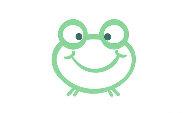 Green Frog with Glasses