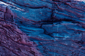 a natural rock of shale ore in cracks.