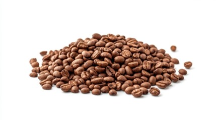 The Pile of Coffee Beans