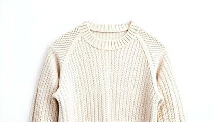 Obraz premium winter sweater on white background