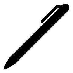 Pen icon. Marker and crayon drawing symbol. Sketch tool vector.