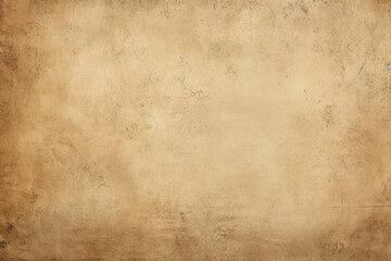 Obraz premium Processed collage of ancient scroll sheet of brown aged paper texture. Background for banner