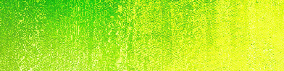 Obraz premium Green and yellow watercolor panorama background, Suitable for Advertisements, Posters, Banners, Anniversary, Party, Events, Ads and various graphic design works