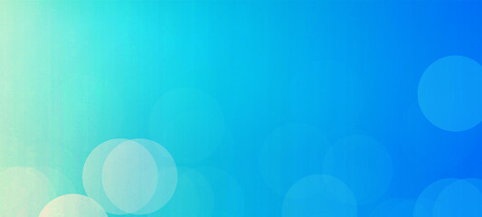 Blue bokeh widescreen panorama background, Suitable for Advertisements, Posters, Banners, Anniversary, Party, Events, Ads and various graphic design works