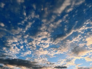 Obraz premium 夕暮れの空