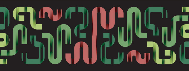 Lines, abstract letter style design background. Geometric vector Illustration For Wallpaper, Banner, Background, Card, Book Illustration, landing page