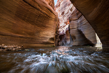 The Siq of Wadi al Hasa, Jordan