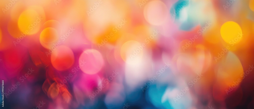 Poster colorful abstract blur background for web design perfect for various creative projects