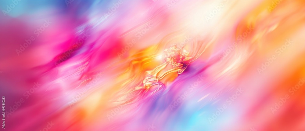 Poster multicolored abstract blur background featuring a dynamic texture and decorative elements ideal for 