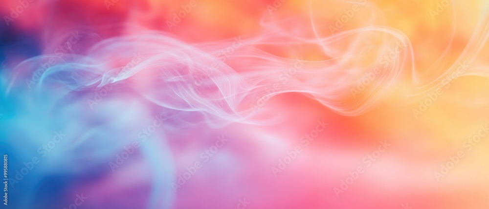 Poster multicolored abstract blur background featuring a dynamic texture and decorative elements ideal for 