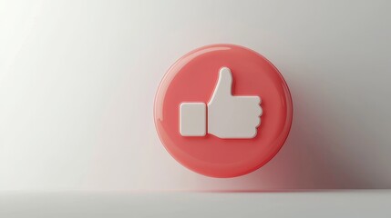 A Bold Thumbs-Up Symbol that Radiates Positivity and Encouragement in Modern Digital Communication Culture