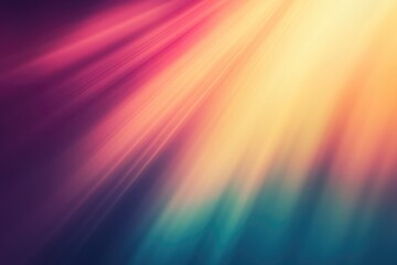 Abstract background featuring blurred rays of light creating a sunburst effect