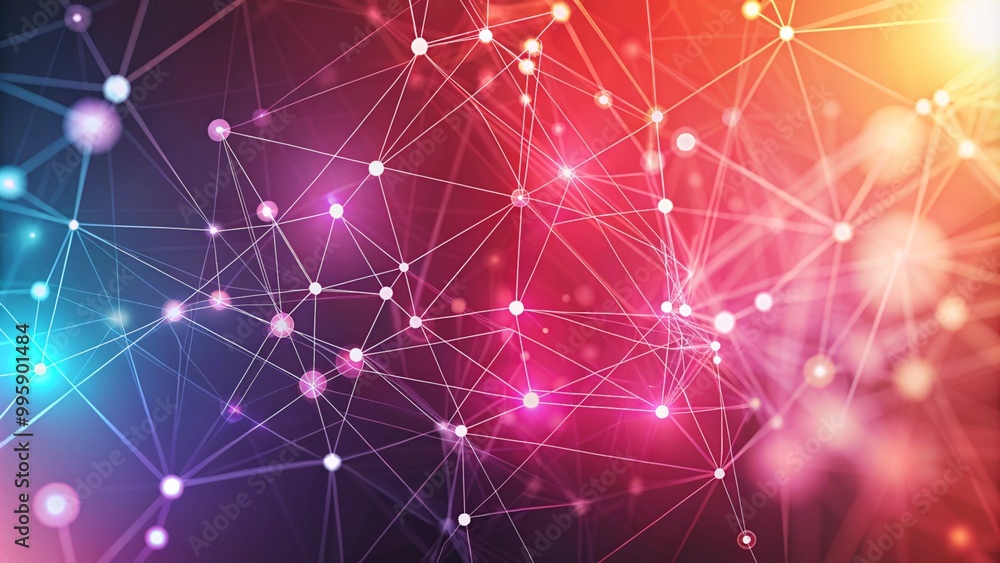 Poster data connection, technology business background copy space for websites, modern abstract design. abs