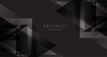 abstract background featuring geometric shapes and layers, utilizing dark colors for a modern, sophisticated look