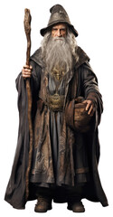 Wizard costume adult white background.