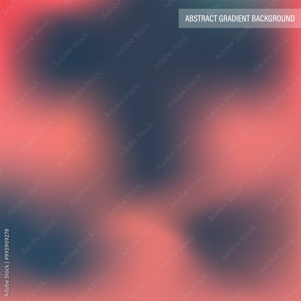 Poster abstract gradient vector background vector design.