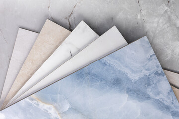 Tile of factory manufacturing porcelain stoneware panels cut to size