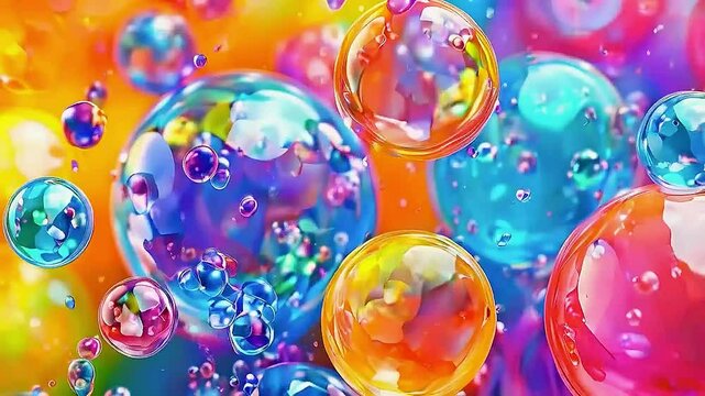 colorful bubbles
