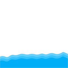 Fototapeta premium Blue Ocean Waves