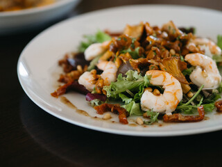 fried shrimp with rice