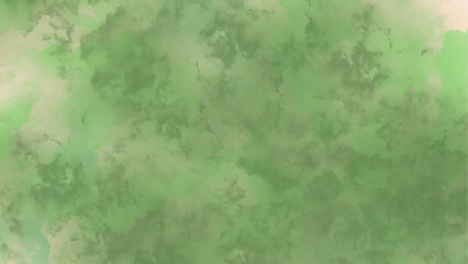 Colorful green watercolor background. Abstract green grunge background banner. Beautiful abstract colorful multicolor texture background.