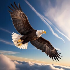 Obraz premium american bald eagle