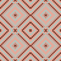 Fabric Pattern South Korean Traditional Patternfolk Embroidery, Aztec Geometric Ornament Print. Design for Carpet, Wallpaper, Clothing, Wrapping, Fabric