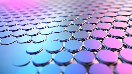 Abstract Circular Pattern with Gradient Colors
