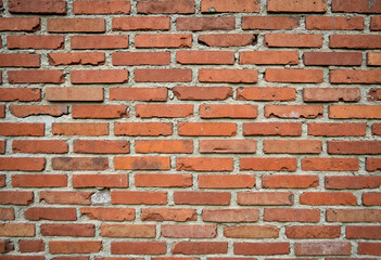 Obraz premium red brick wall