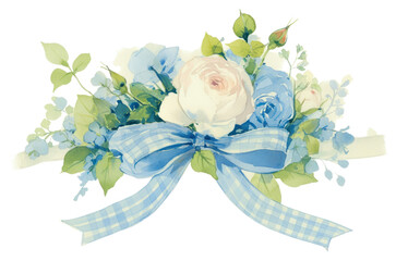 PNG Coquette rose border pattern art accessories.