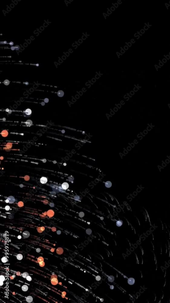 Poster abstract colorful fireworks exploding on black background, seamless loop. animation. beautiful spark