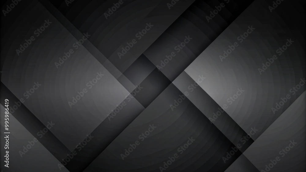 Poster dark deep black dynamic abstract background with diagonal lines. modern creative halftone premium gr