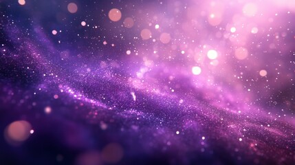 Fototapeta premium Purple gradient background with light particle. 4K graphic resolution.