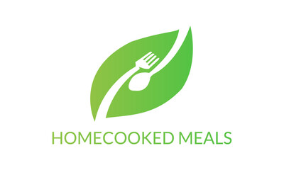 Home cooked meals logo design