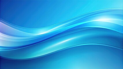 Obraz premium Vibrant blue background with subtle gradient, perfect for professional designs, featuring a soft, calming atmosphere ideal for corporate, medical, or technology-related themes.