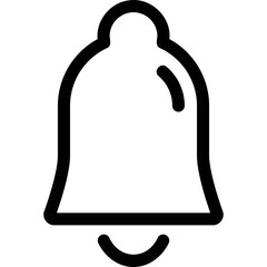 Simple vector icon bell