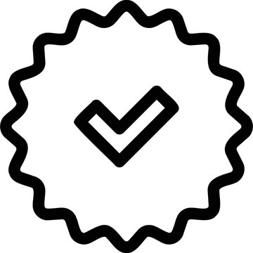 recommend clip art: Simple vector icon quality assurance