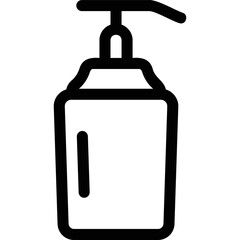 Obraz premium Simple vector icon liquid soap dispenser