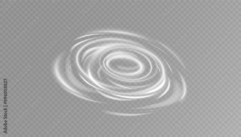 Aufkleber Tornado.Light effect.Vector graphics