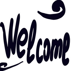 design, font, card, word, poster, calligraphic, print, home, message, label, banner, art, sign, greeting, lettering, typography, welcome, decoration, text, invite, vector, illustration, customer,