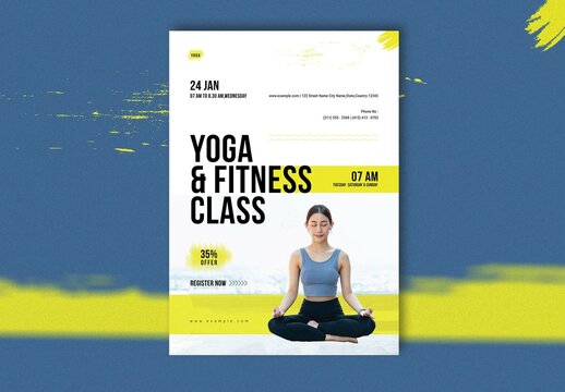 Yoga Flyer Template