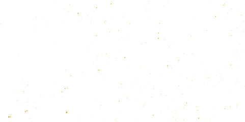 Abstract luxury golden confetti glitter and dust falling down on transparent background. Shiny glittering dust background. Vector illustration.
