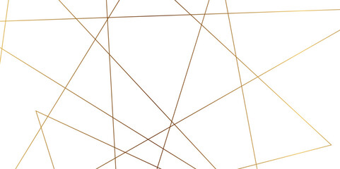 Seamless luxury geometric premium golden random chaotic lines on transparent background. Luxury banner presentation gold line vector, illustration.
