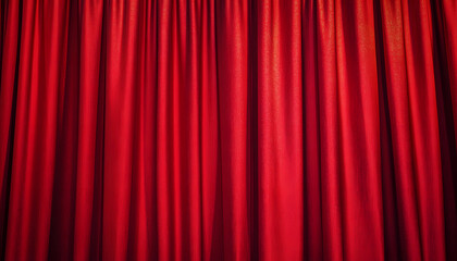 red background red curtain texture theater curtain